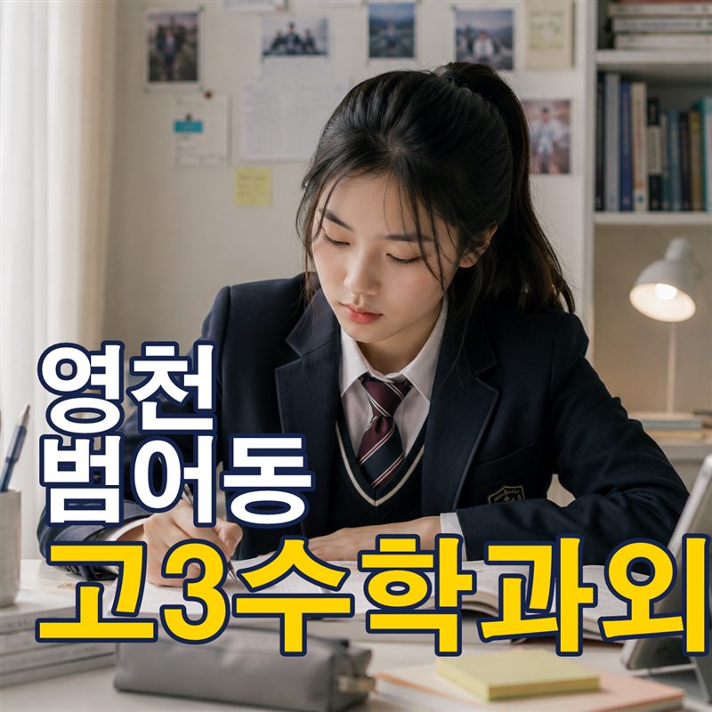 영천 범어동 고3수학과외