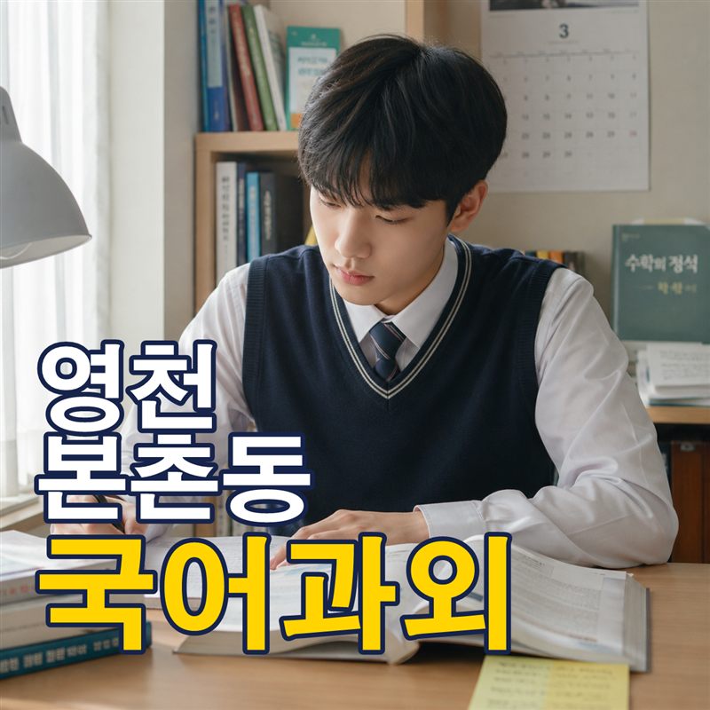 영천 본촌동 국어과외