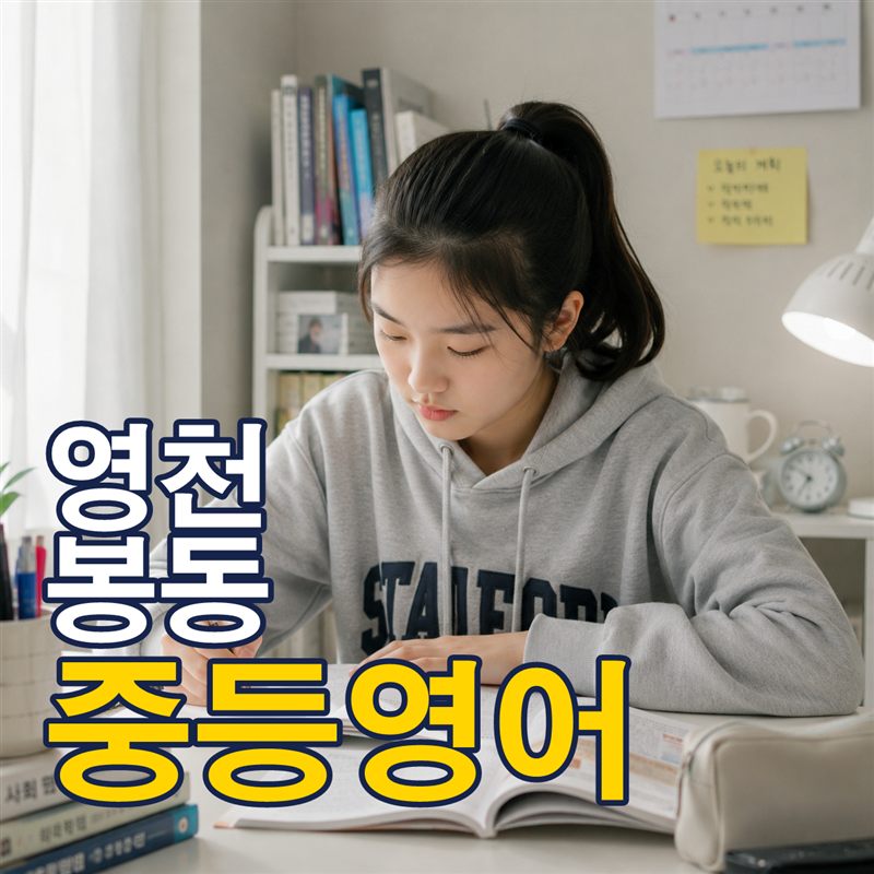영천 봉동 중등영어