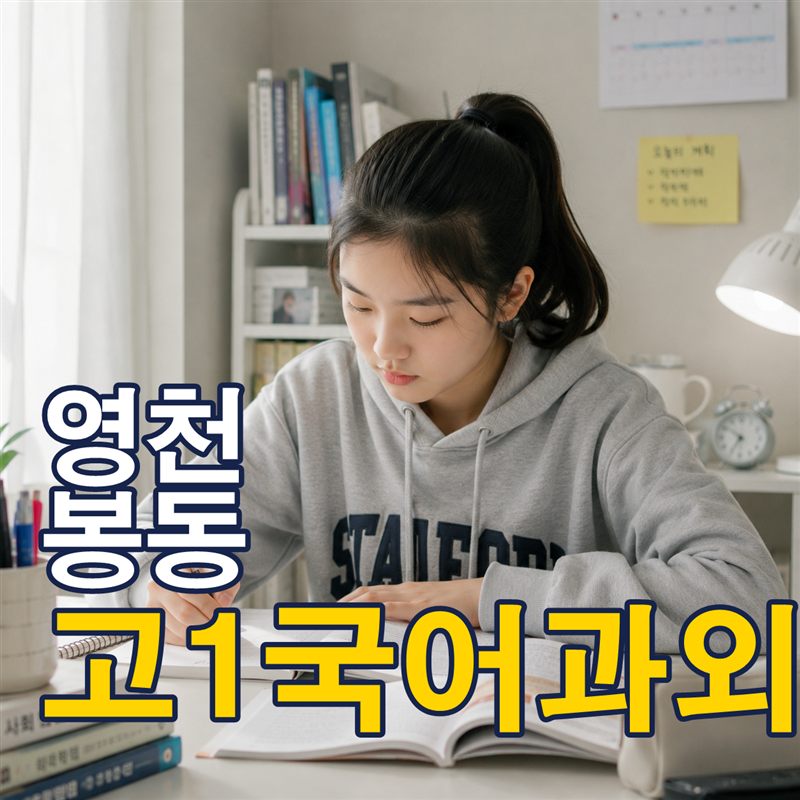 영천 봉동 고1국어과외