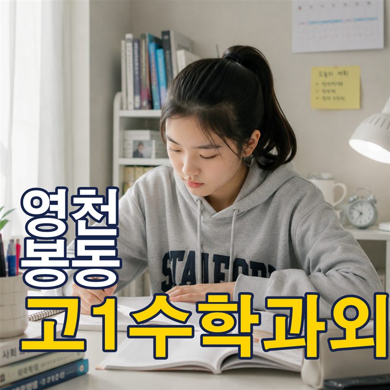 영천 봉동 고1수학과외