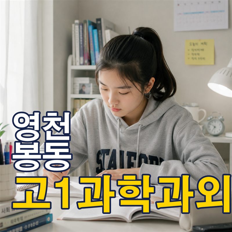 영천 봉동 고1과학과외