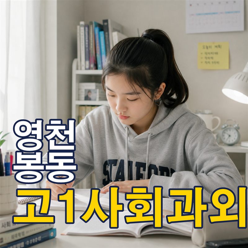 영천 봉동 고1사회과외