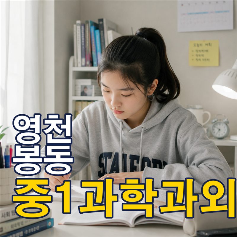 영천 봉동 중1과학과외