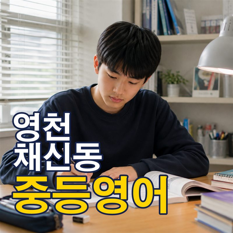영천 채신동 중등영어