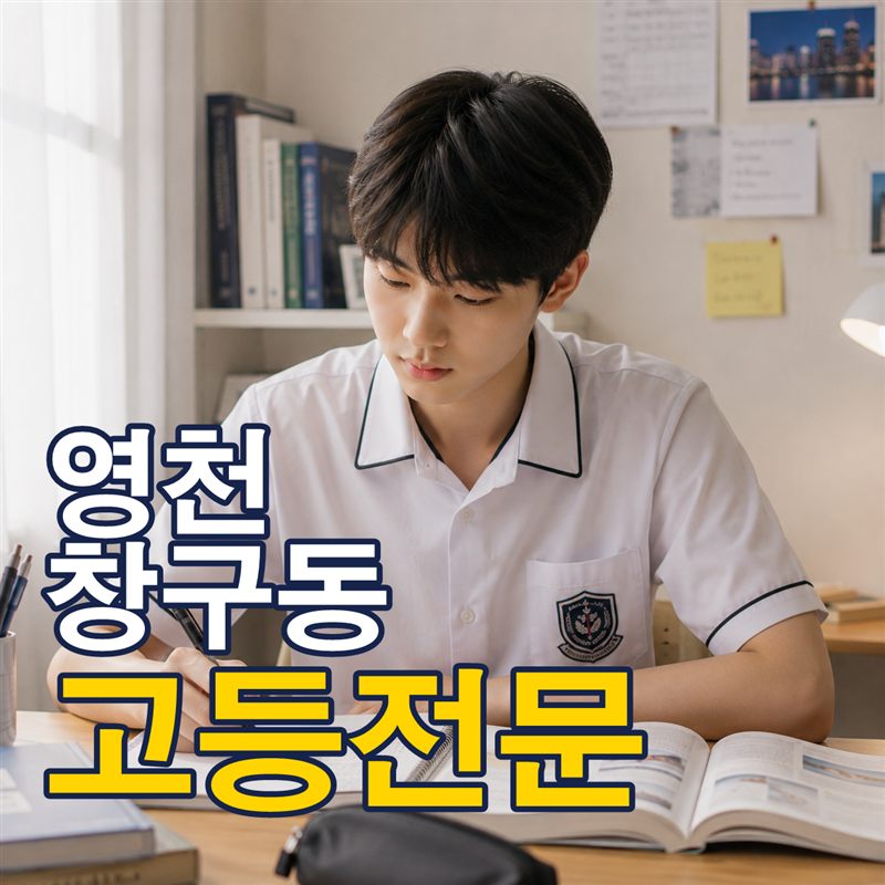 영천 창구동 고등전문