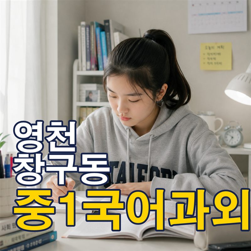 영천 창구동 중1국어과외