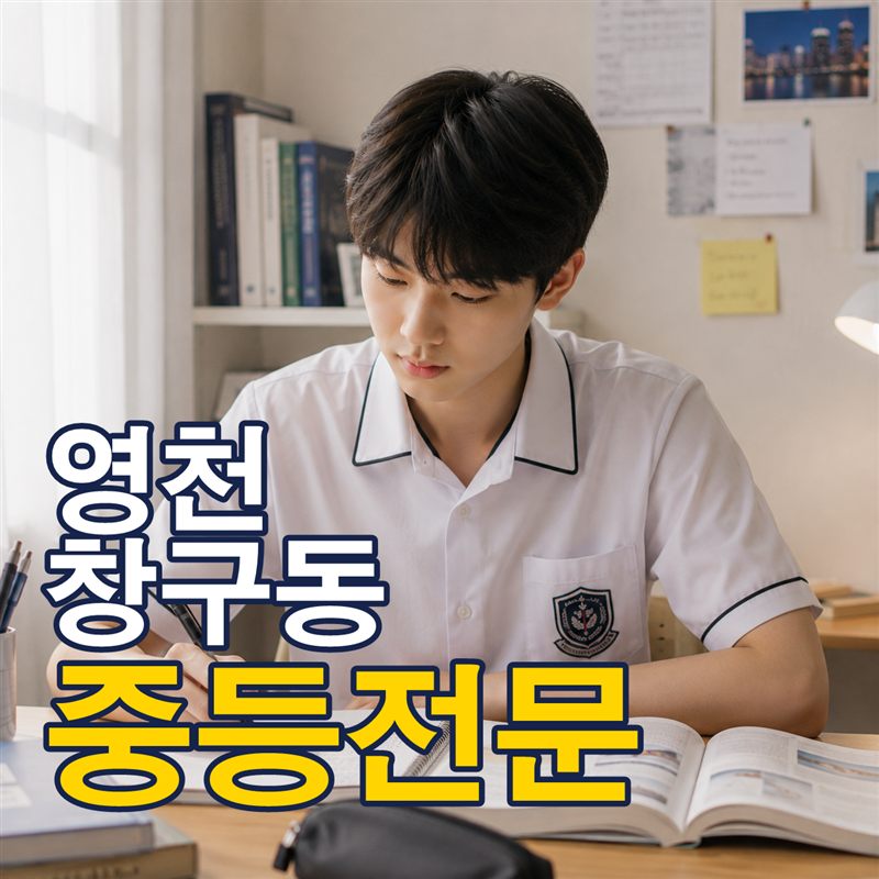영천 창구동 중등전문