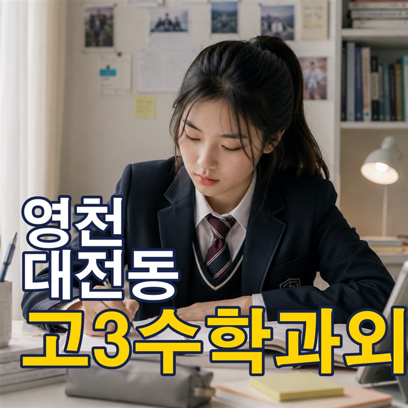 영천 대전동 고3수학과외