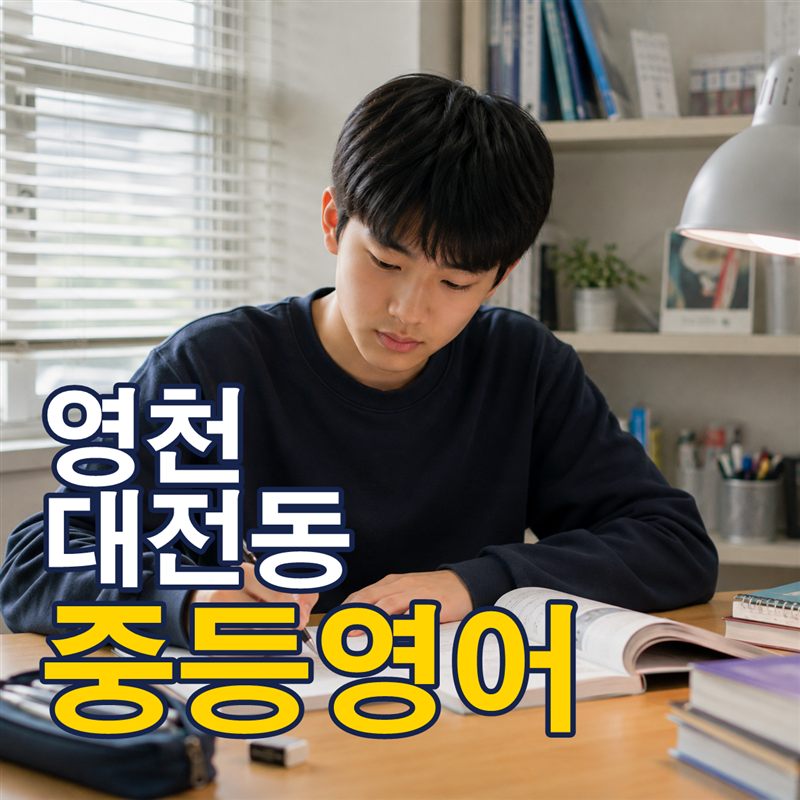 영천 대전동 중등영어