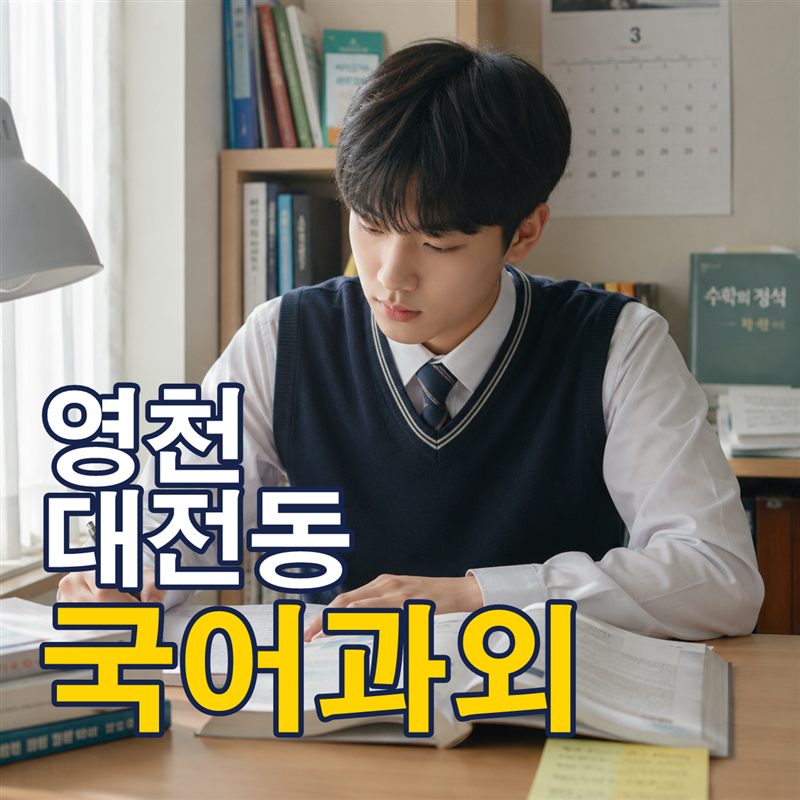 영천 대전동 국어과외