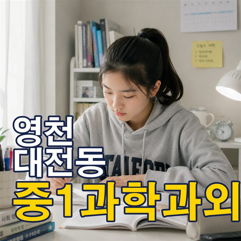 영천 대전동 중1과학과외