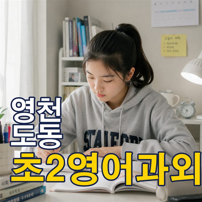 영천 도동 초2영어과외