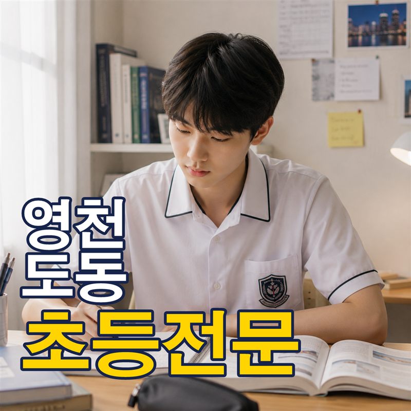 영천 도동 초등전문