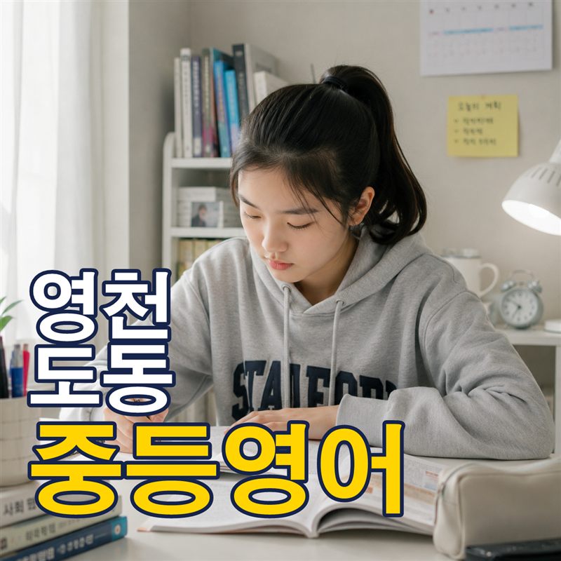 영천 도동 중등영어