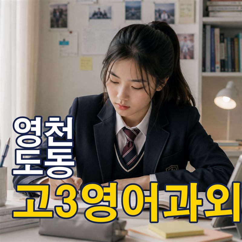 영천 도동 고3영어과외