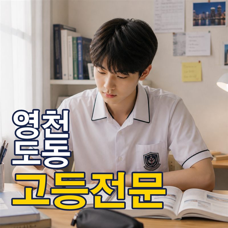영천 도동 고등전문