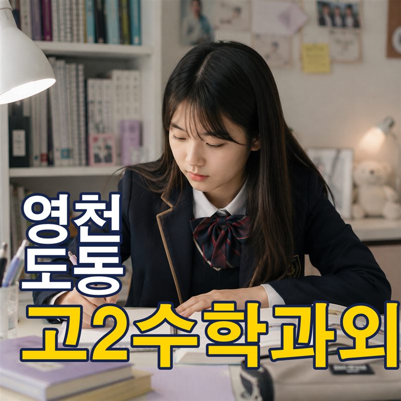 영천 도동 고2수학과외