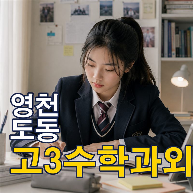 영천 도동 고3수학과외