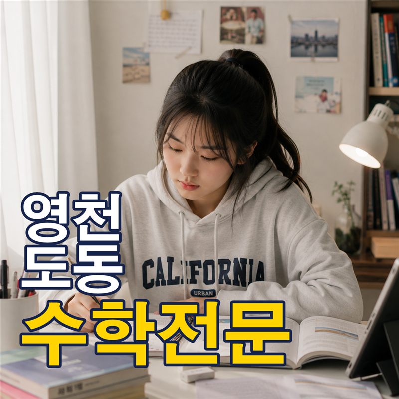 영천 도동 수학전문