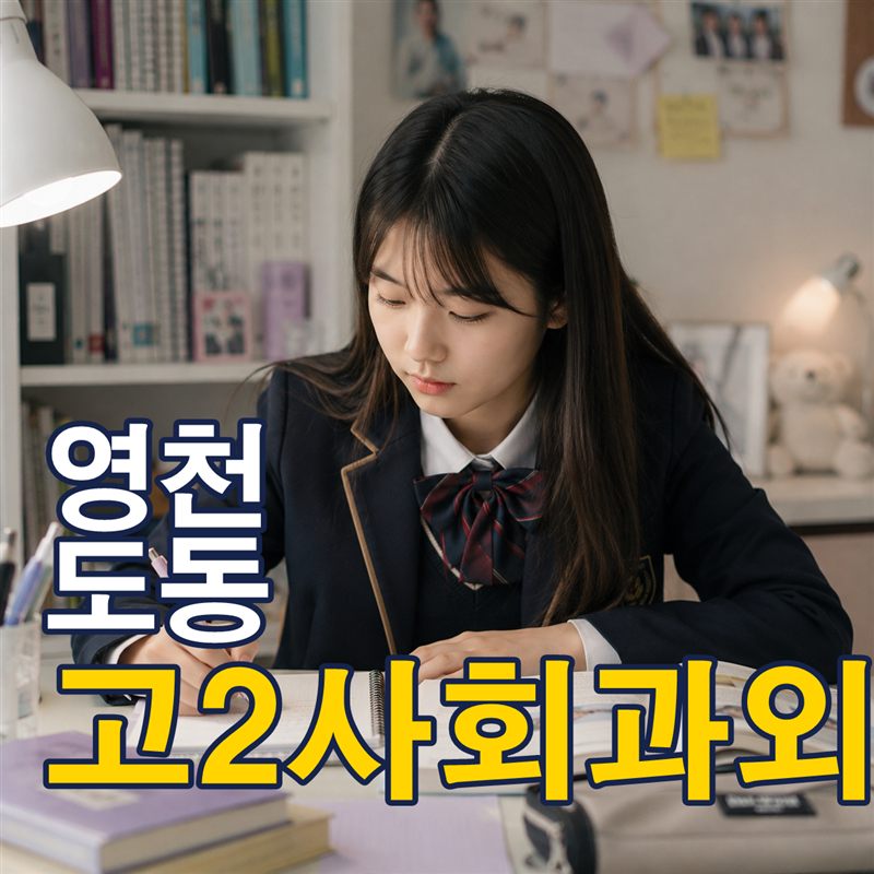 영천 도동 고2사회과외