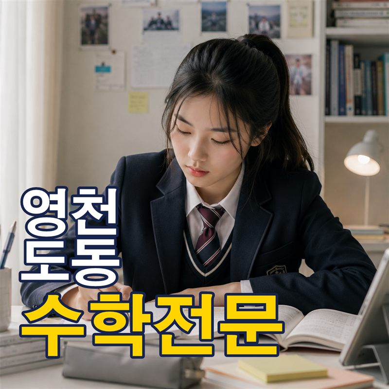 영천 도동 수학전문