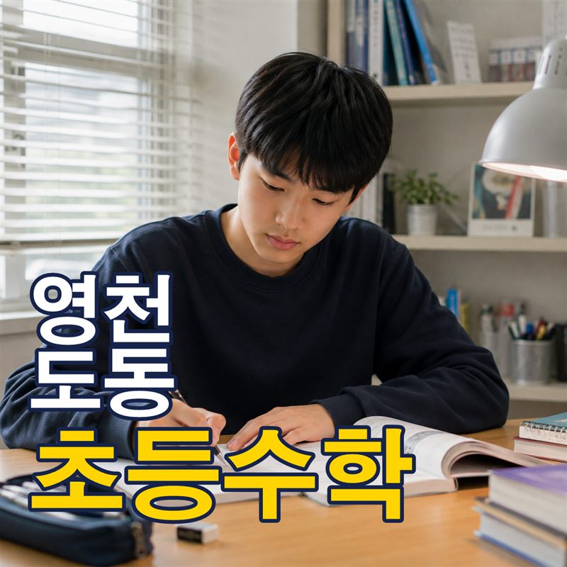 영천 도동 초등수학