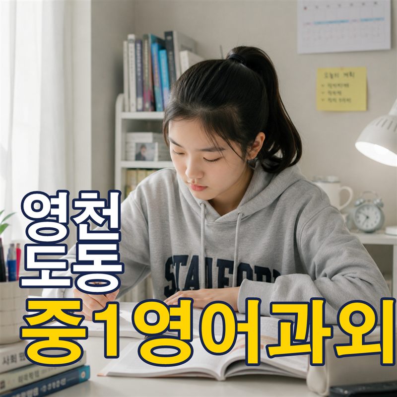 영천 도동 중1영어과외