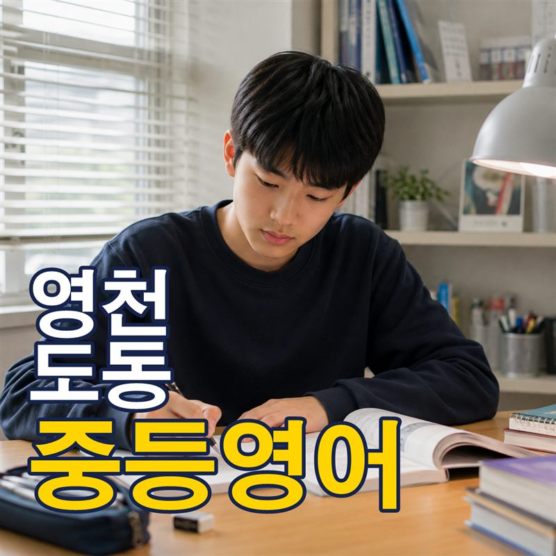 영천 도동 중등영어