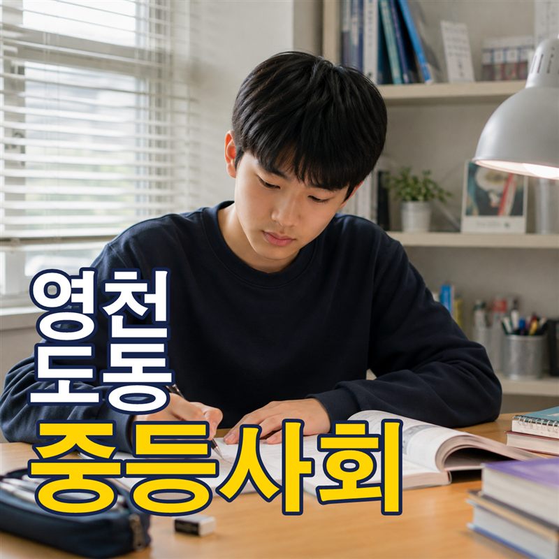 영천 도동 중등사회