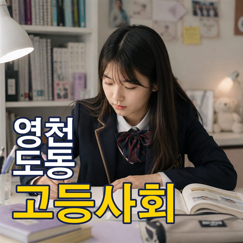 영천 도동 고등사회
