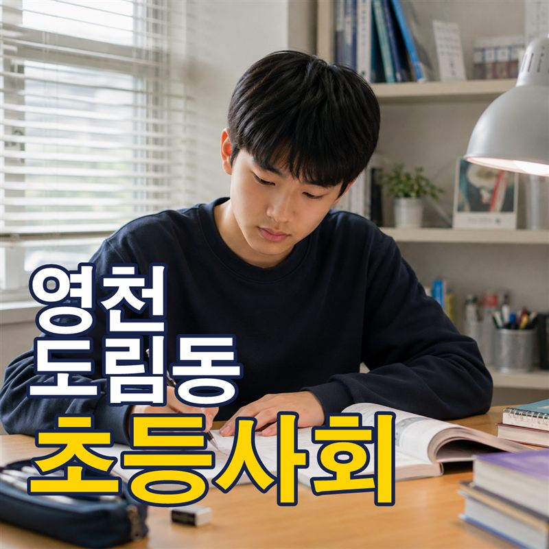 영천 도림동 초등사회
