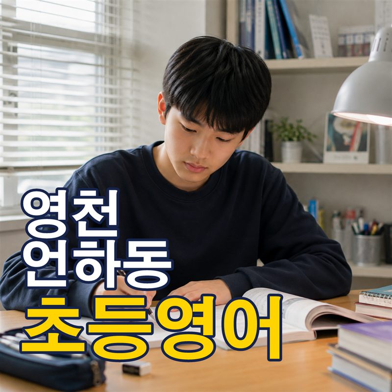영천 언하동 초등영어