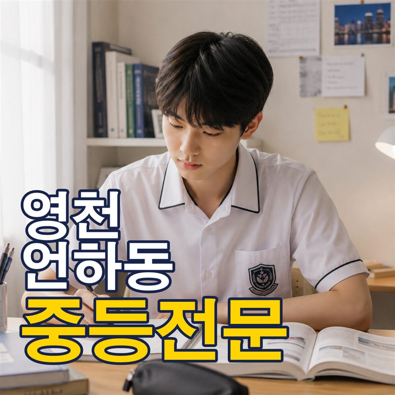 영천 언하동 중등전문