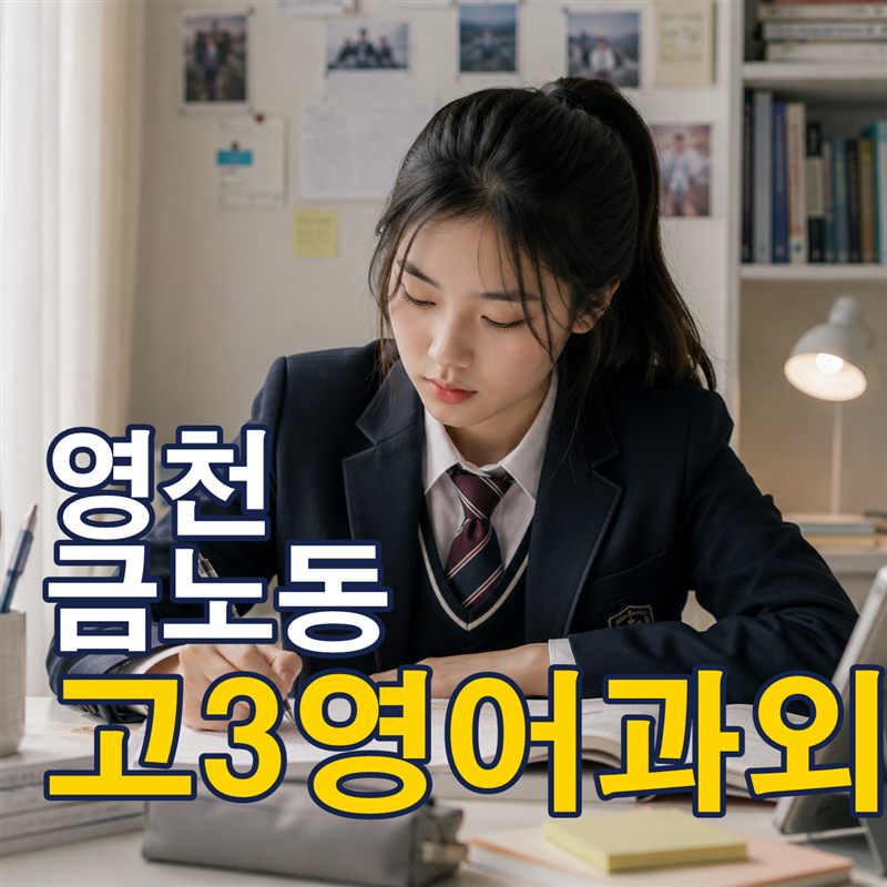 영천 금노동 고3영어과외