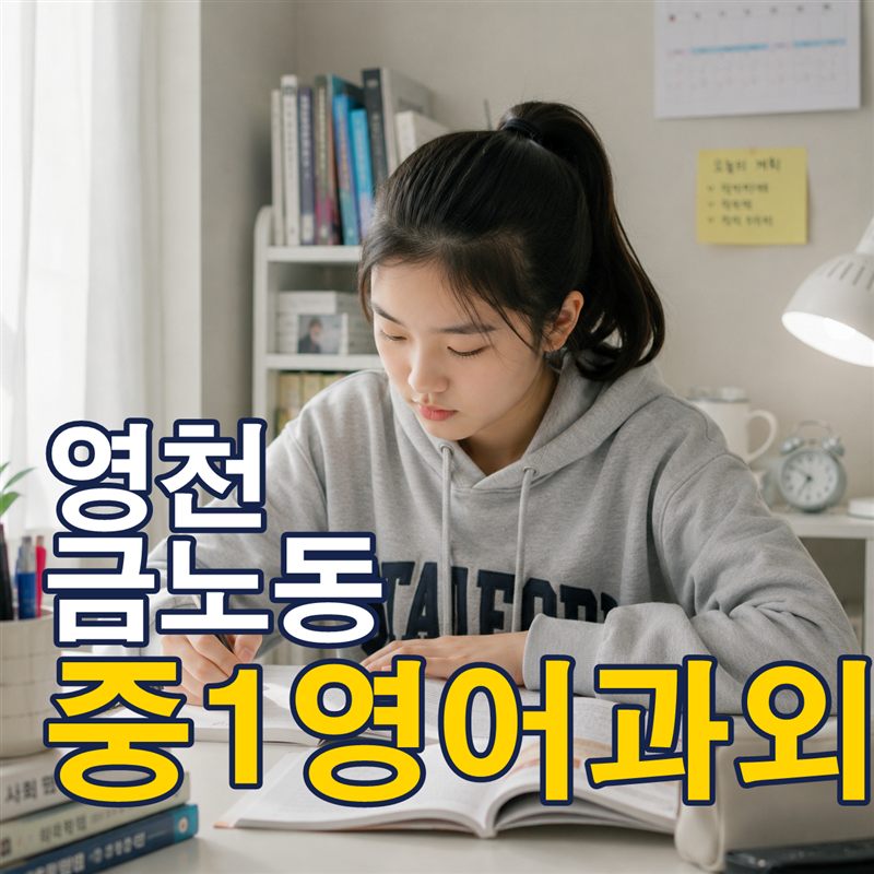 영천 금노동 중1영어과외