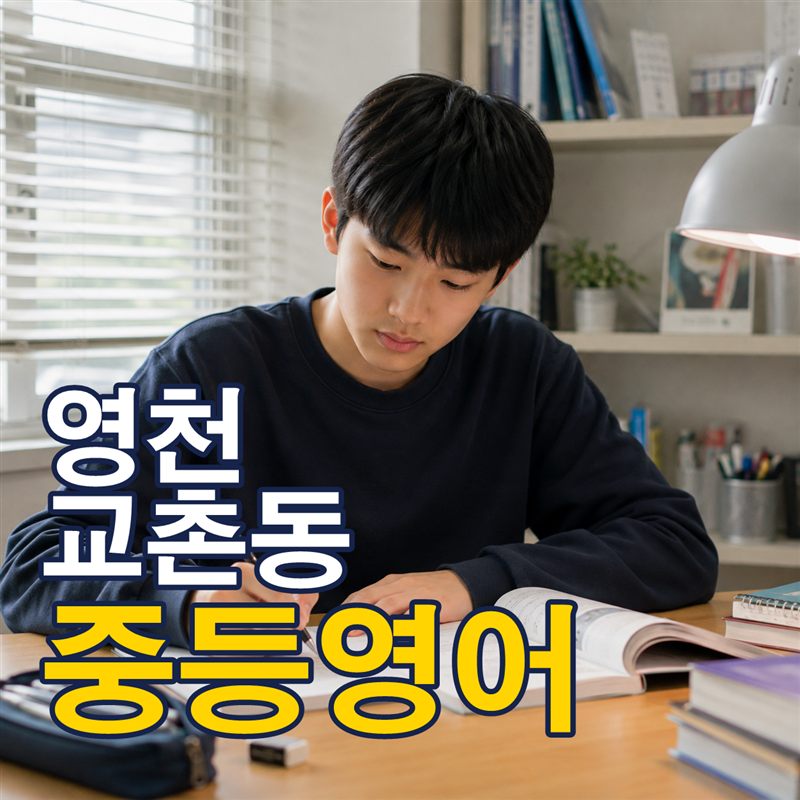 영천 교촌동 중등영어