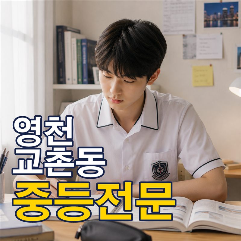 영천 교촌동 중등전문