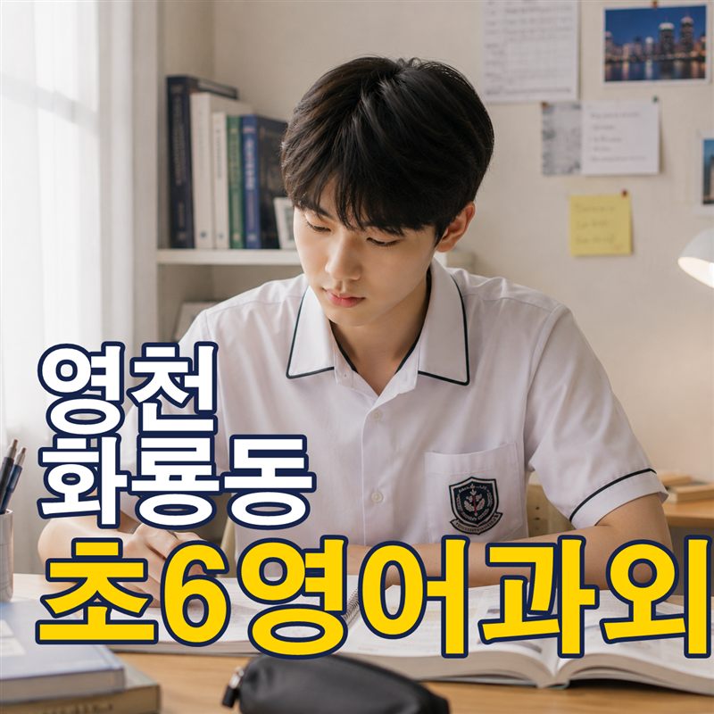 영천 화룡동 초6영어과외