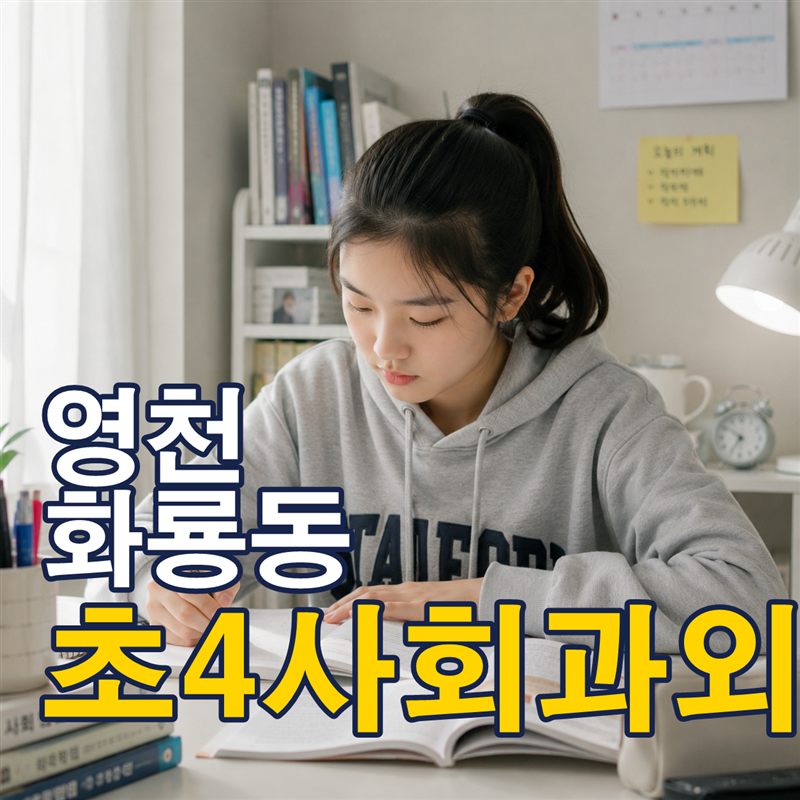 영천 화룡동 초4사회과외
