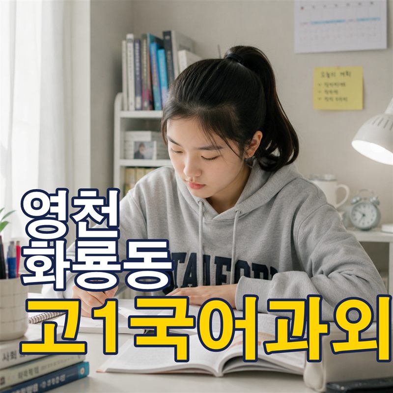 영천 화룡동 고1국어과외