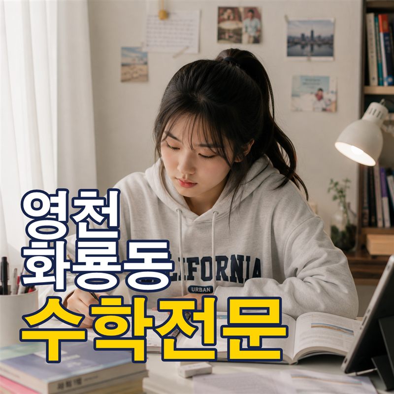 영천 화룡동 수학전문