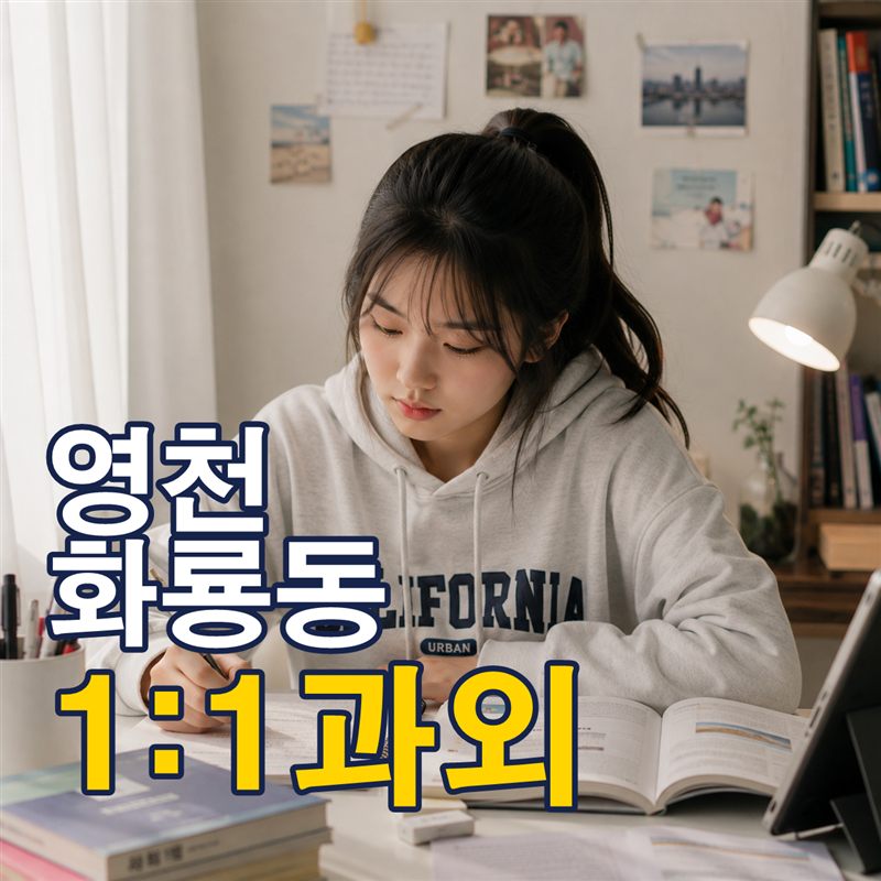 영천 화룡동 1:1과외