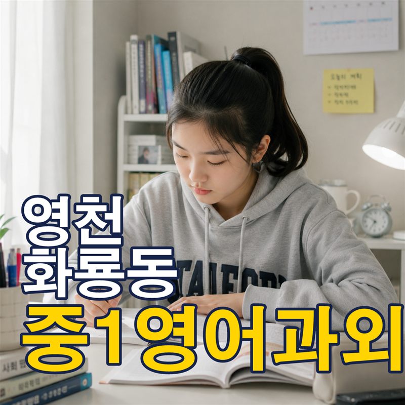 영천 화룡동 중1영어과외