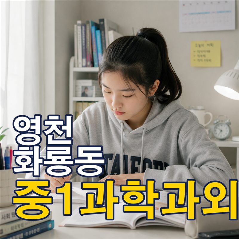 영천 화룡동 중1과학과외