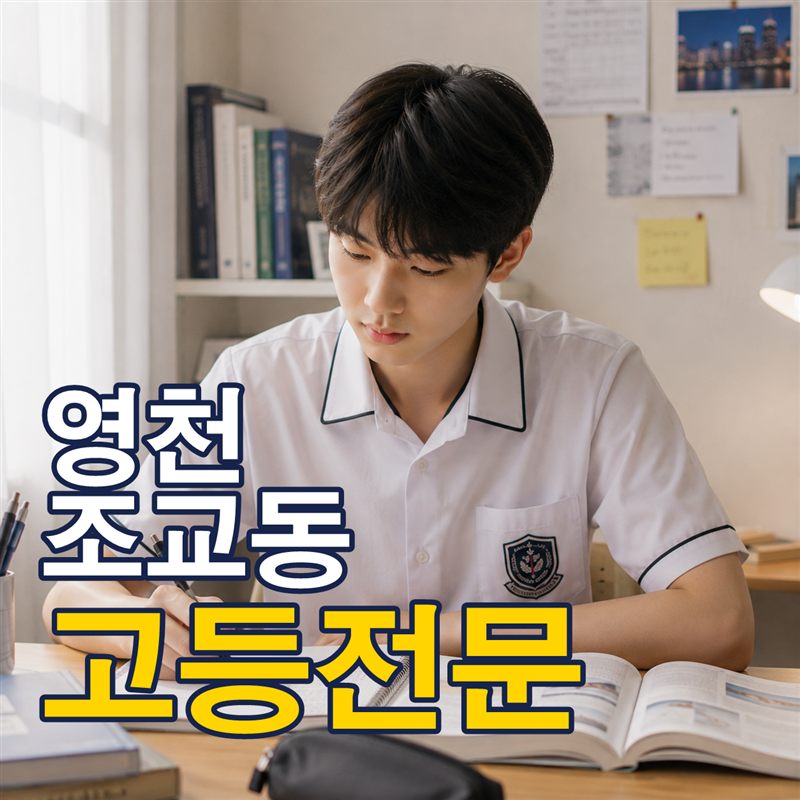 영천 조교동 고등전문