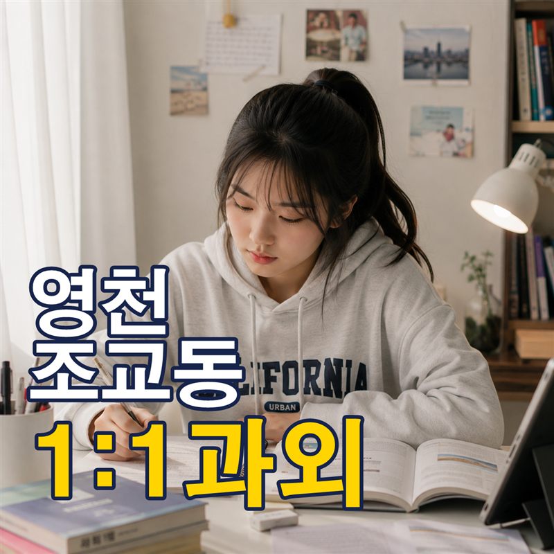 영천 조교동 1:1과외