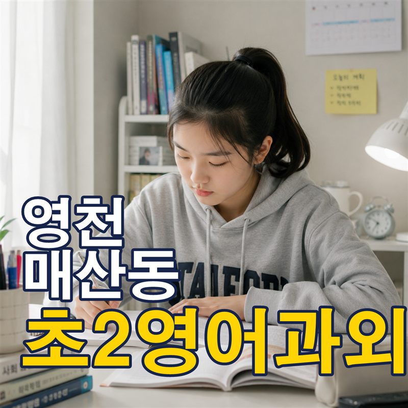 영천 매산동 초2영어과외