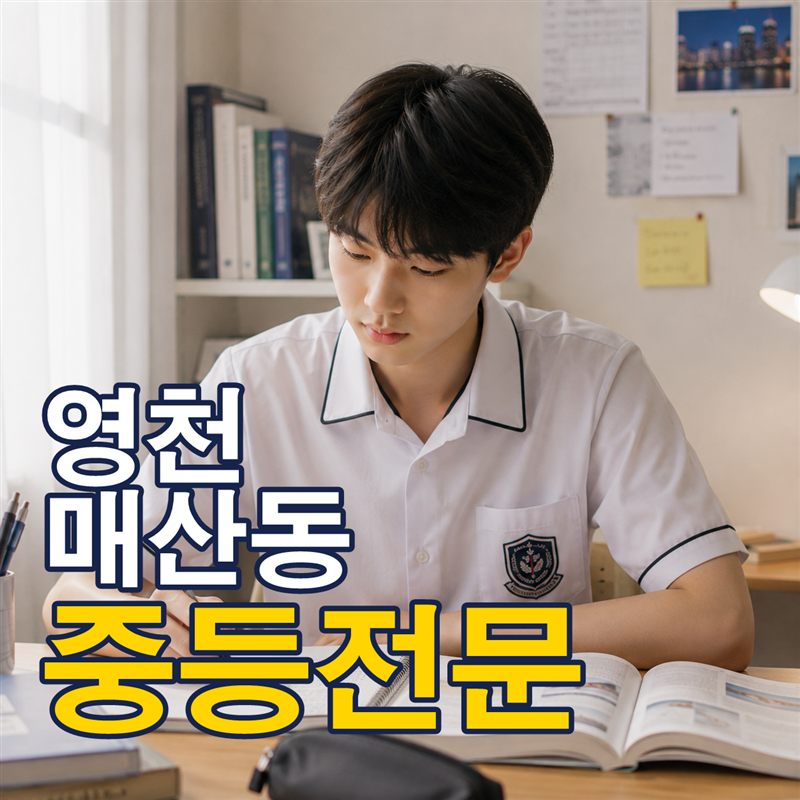 영천 매산동 중등전문