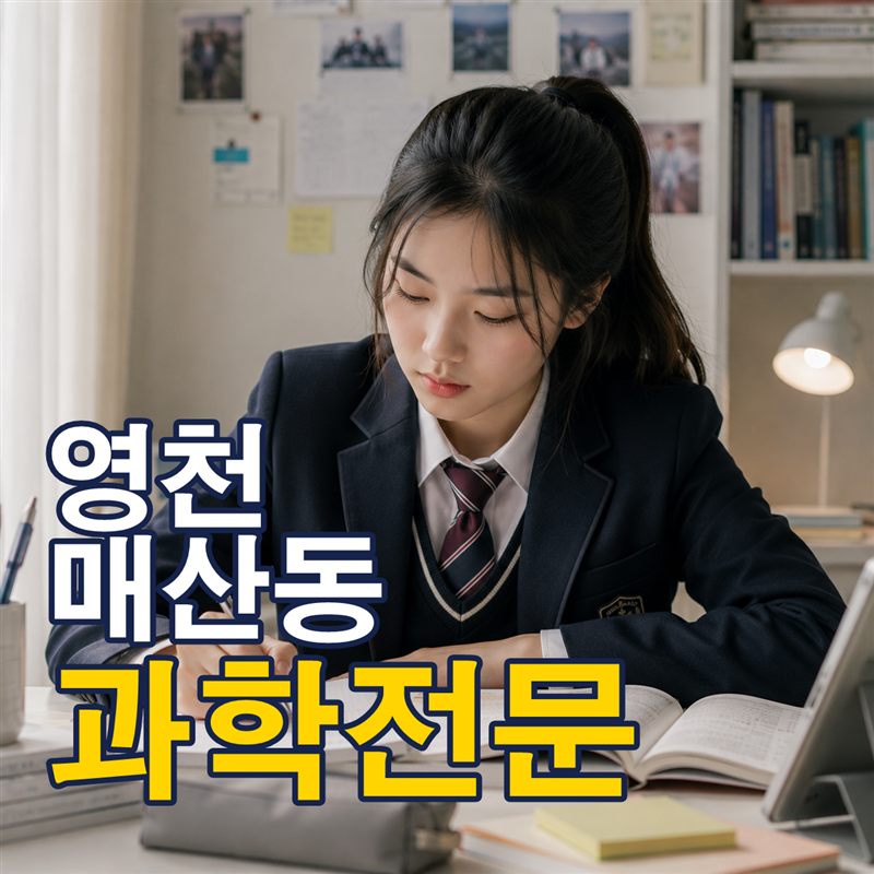 영천 매산동 과학전문